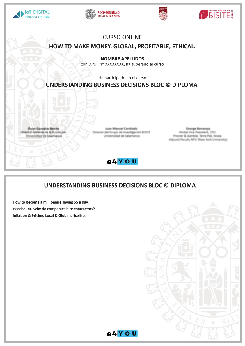 Understanding Business Decisions - BLOC © Diploma